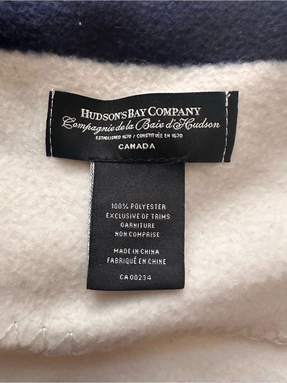 Hudson’s Bay Multistripe Throw Blanket Rare Discontinued Canada Heritage